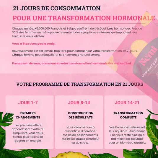 Gummies Équilibre Féminin Ananas